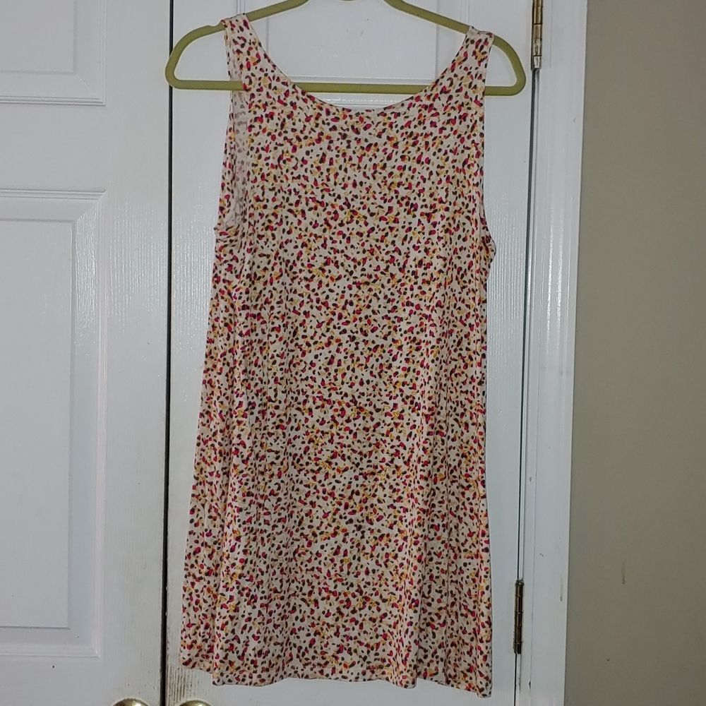 Logo Layers Lori Goldstein Print Tunic Tank - image 5